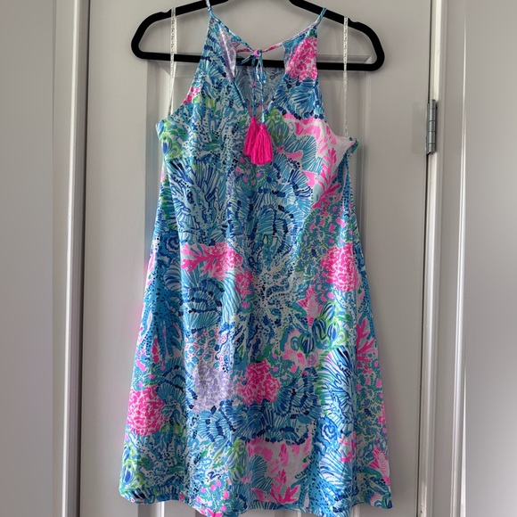 Lilly Pulitzer Margot Swing Dress SZ XS Multi Sink Or Swim - Picture 5 of 14